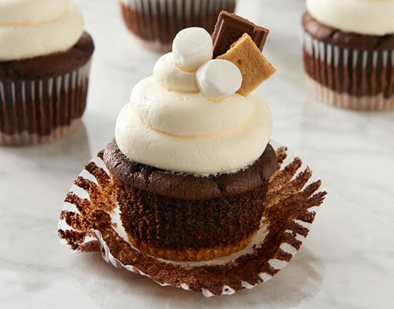 S’mores cupcakes recipe