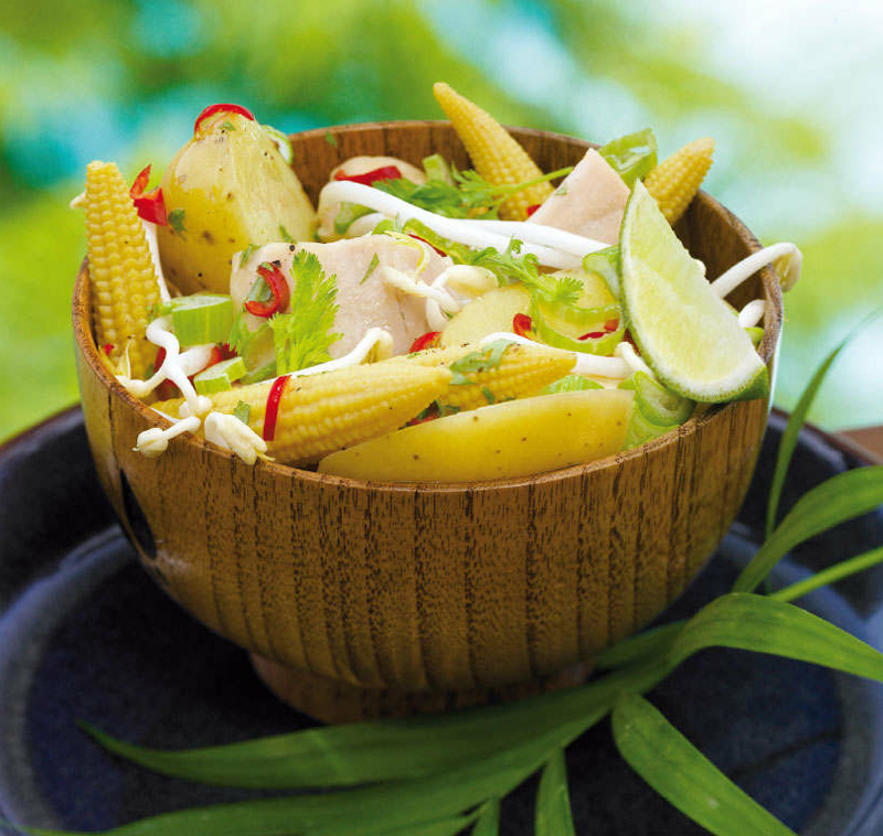 Thai-style chicken salad recipe