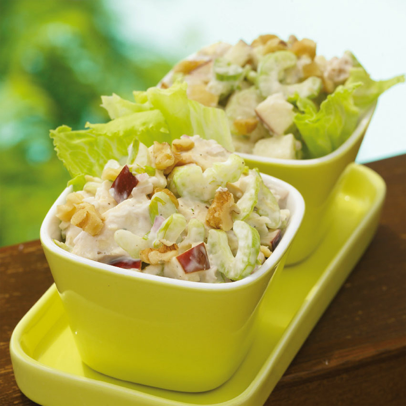 Waldorf summer chicken salad recipe