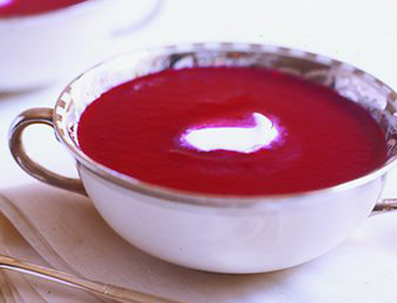 Blazing beet soup recipe