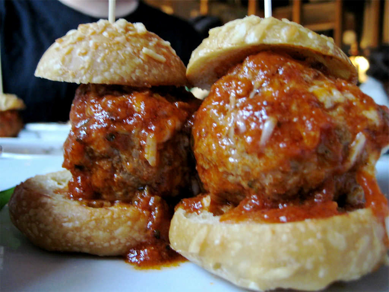 Meatball parm burgers recipe