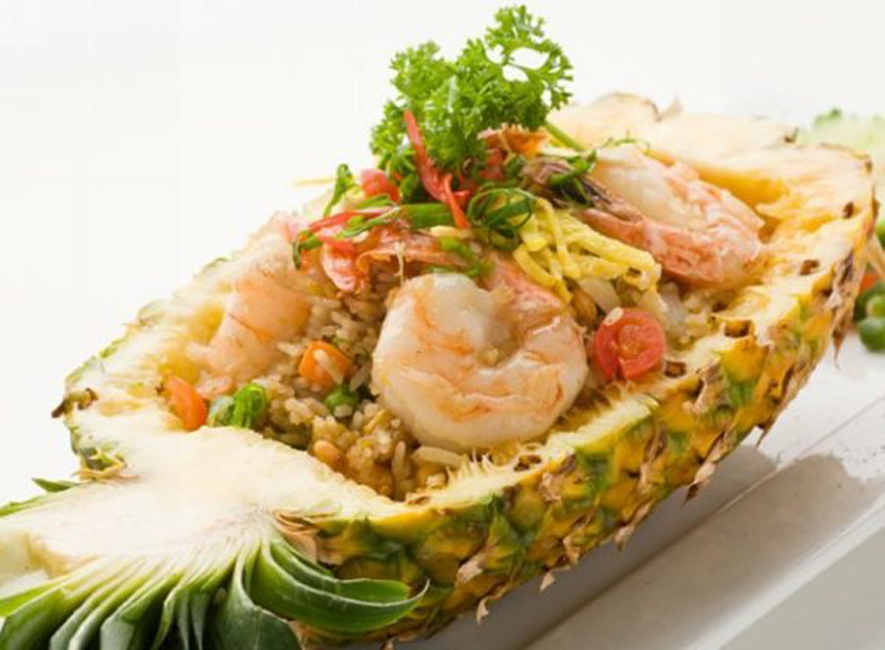 Pineapple fried rice recipe