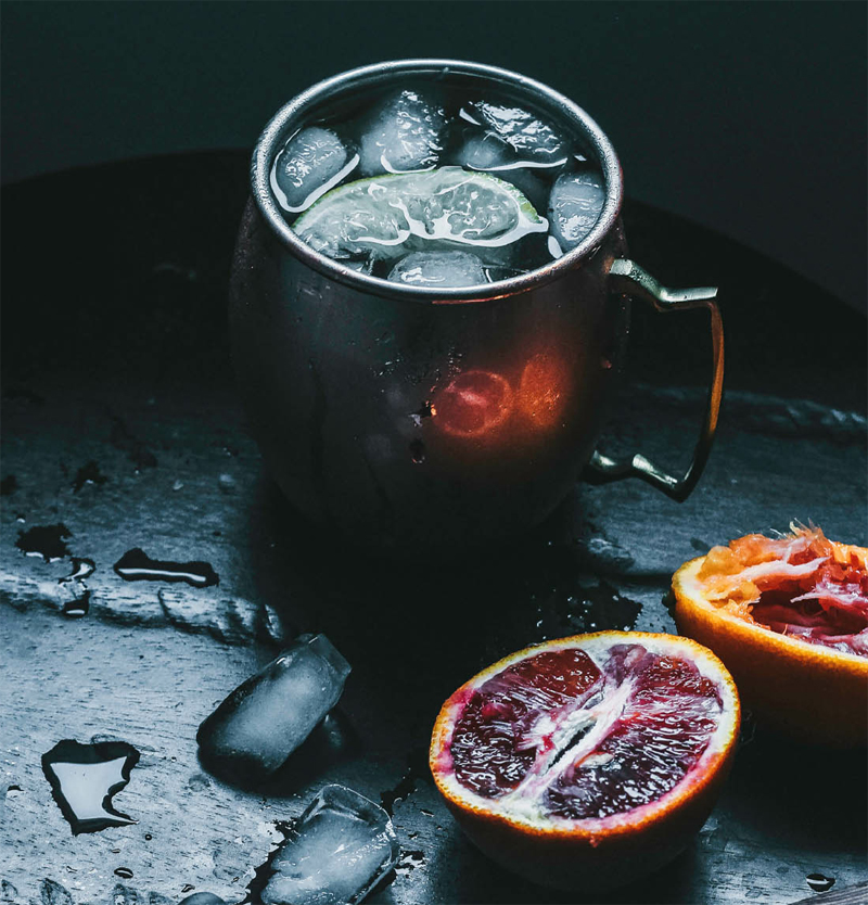 Spicy orange kentucky mules recipe