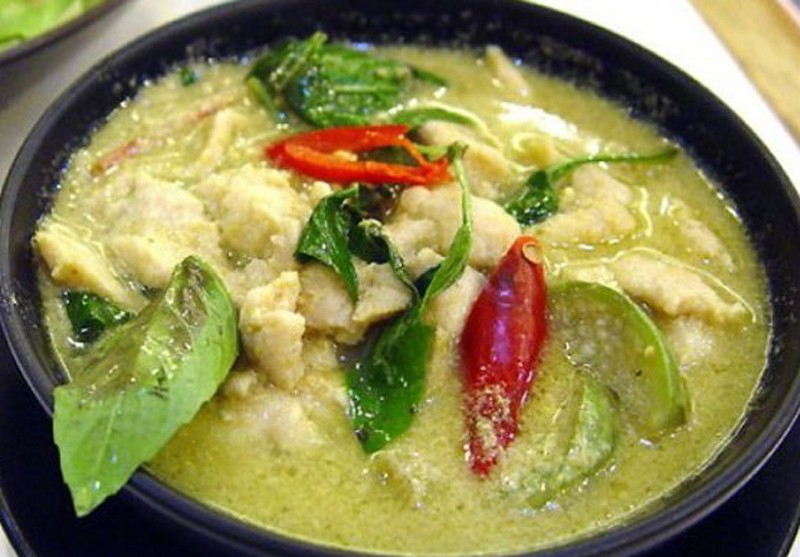 Thai chicken green curry recipe