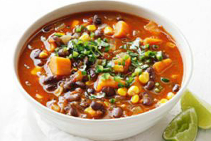 Black bean and corn soup recipe
