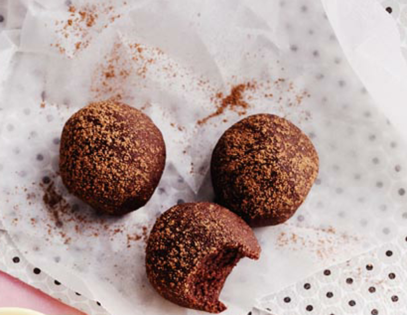 Choc mint bliss balls recipe