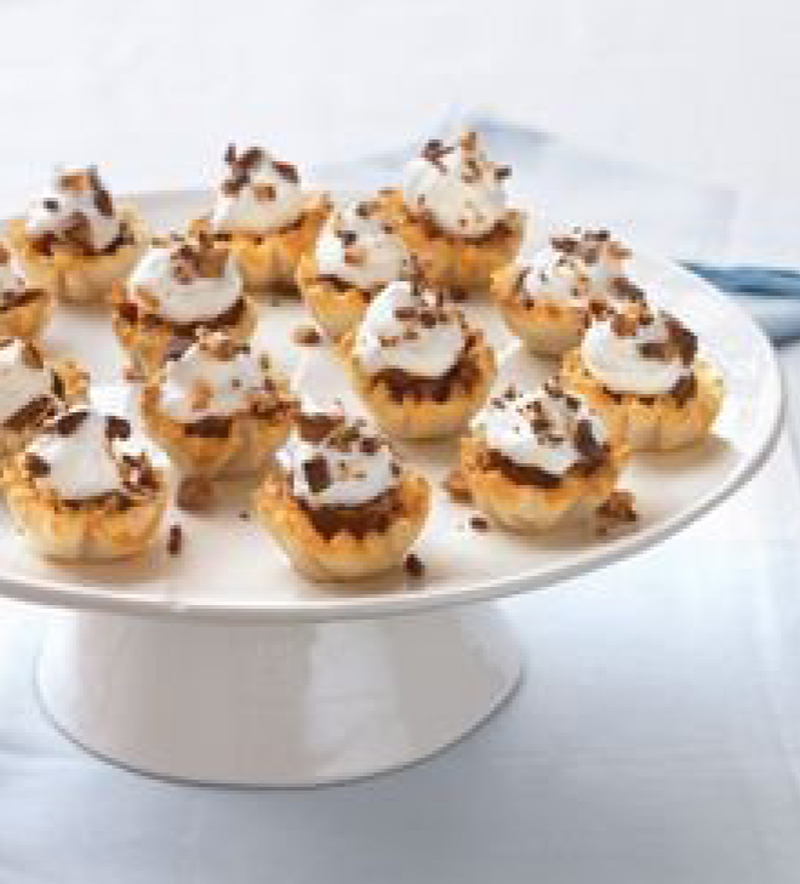 Dulce de leche tartlets recipe