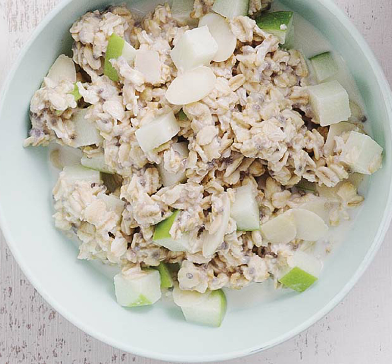 Healthy bircher recipe