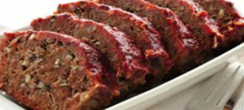 Meat loaf with oats recipe