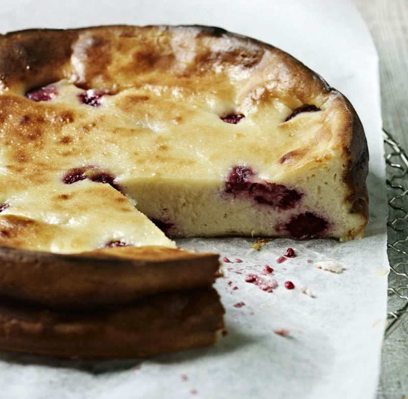 Raspberry cheesecake recipe