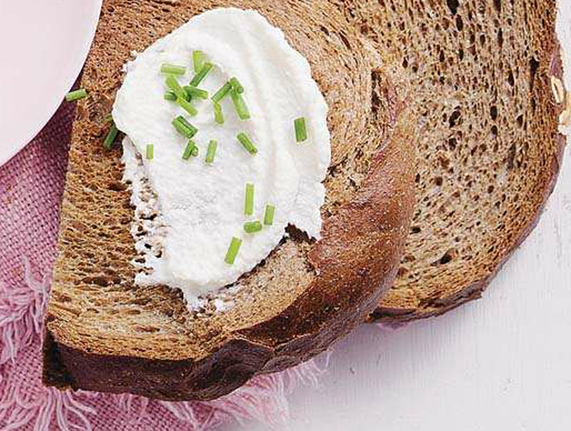 Ricotta on rye recipe