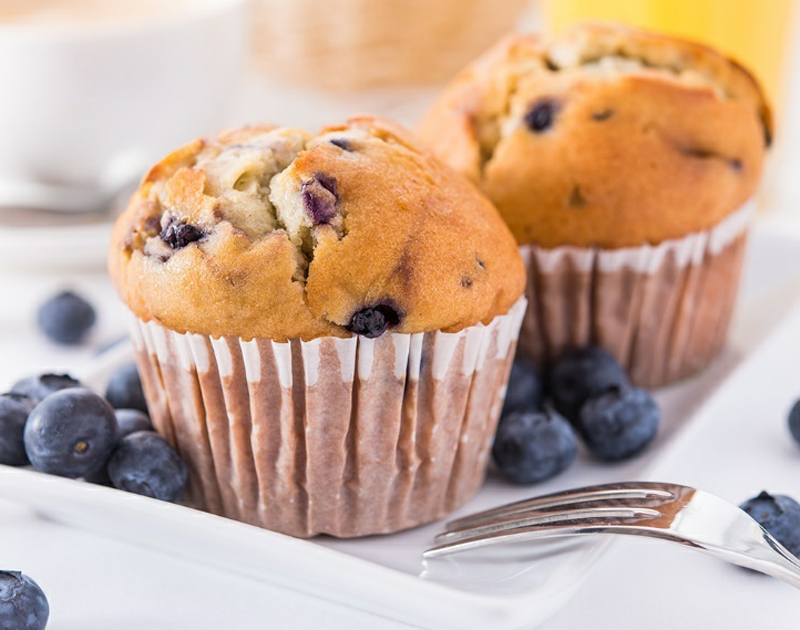 Basic blueberry muffins recipe