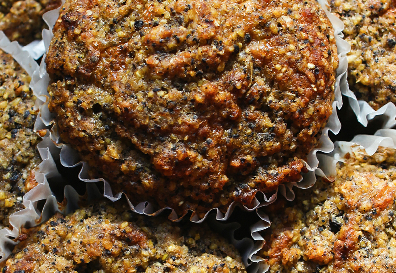Savory okra corn muffins recipe