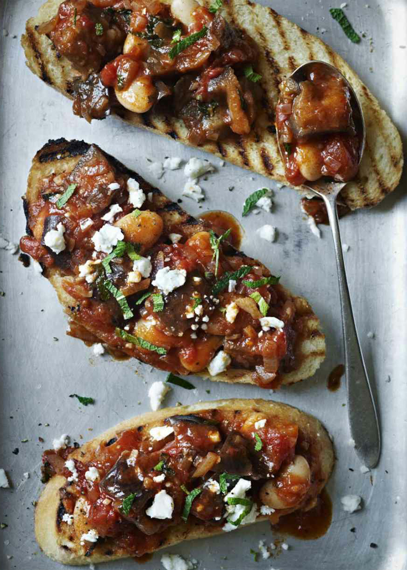 Slow cooked eggplant recipe