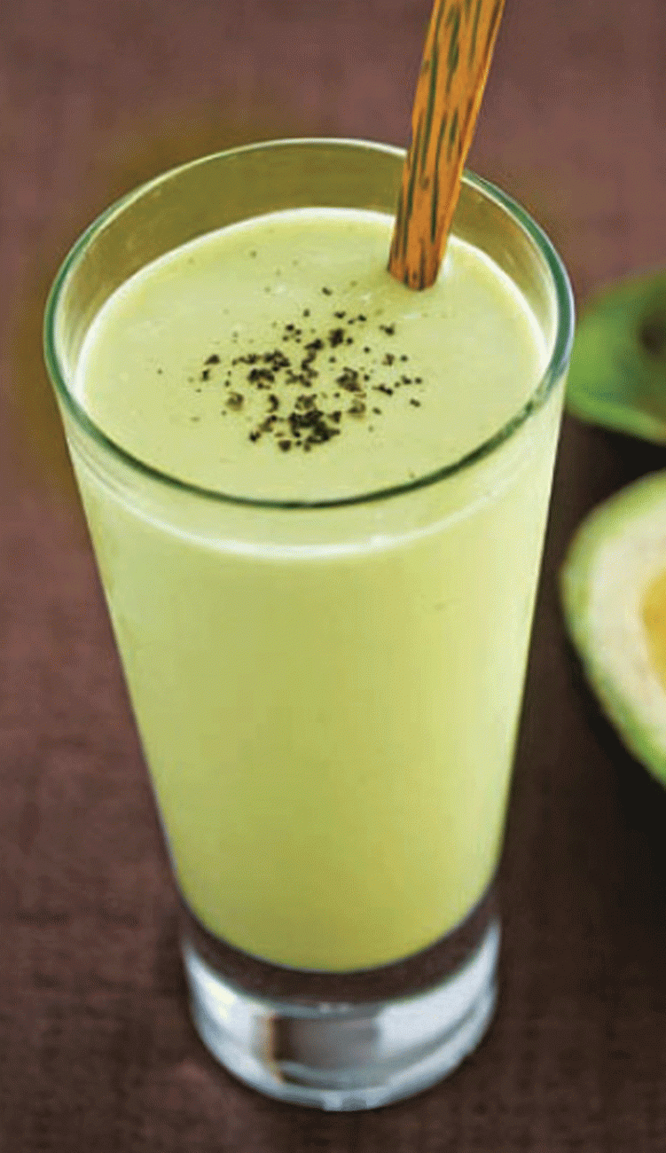 Avocado milkshake recipe