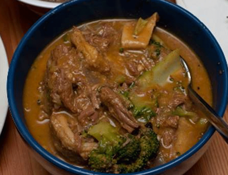 Beef pot roast with broccoli recipe