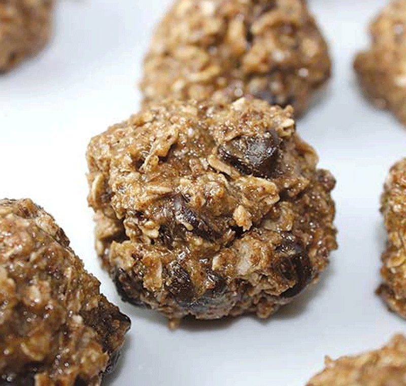 Healthy chocolate protein balls recipe