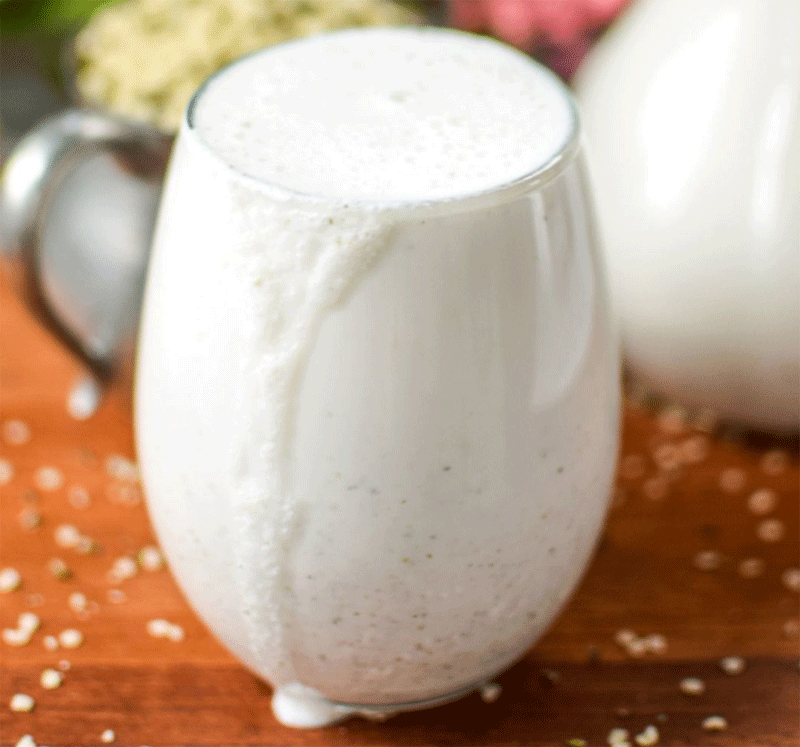 Hemp seed milk recipe