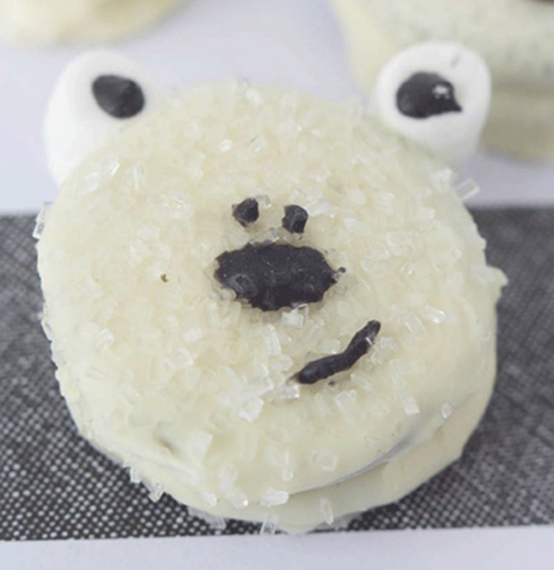 Polar bear oreos recipe