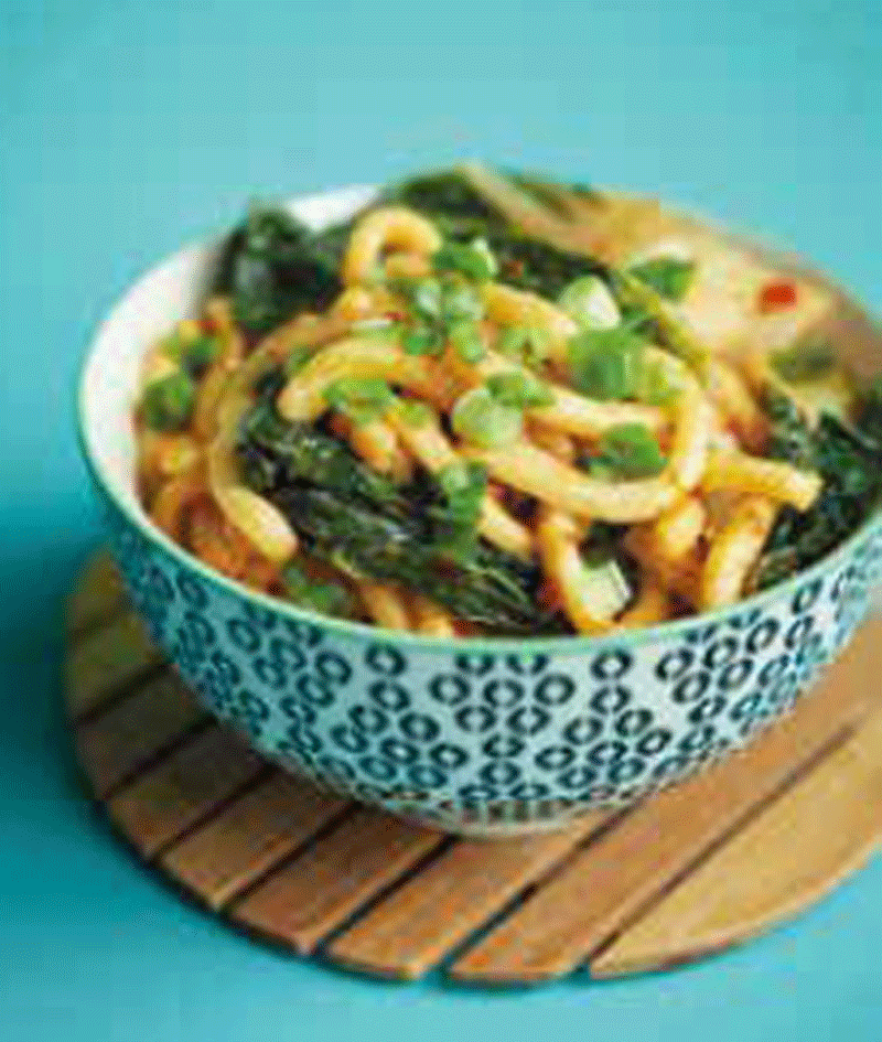 Sizzling chili noodles recipe