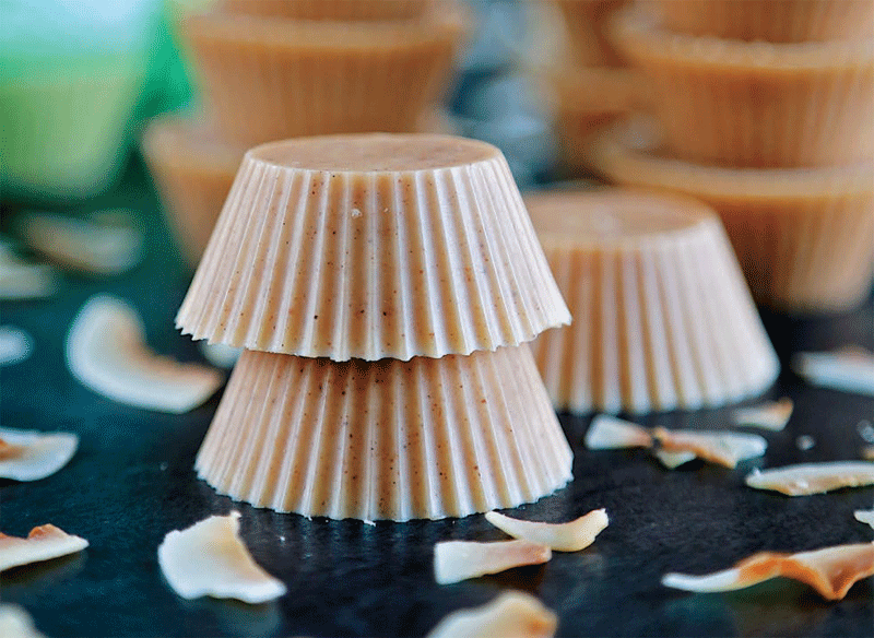 Toasted coconut cups recipe