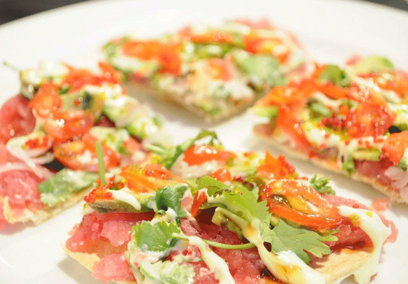 Tuna egg pizza recipe