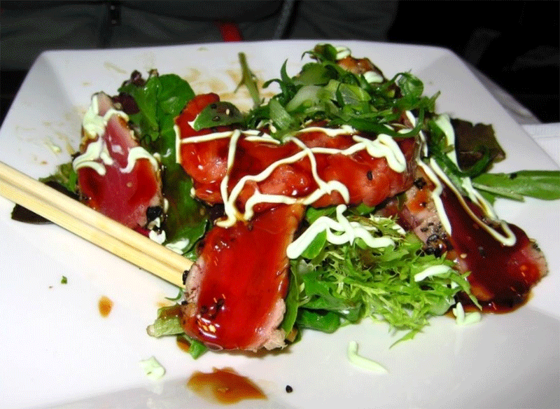 Tuna teriyaki salad recipe