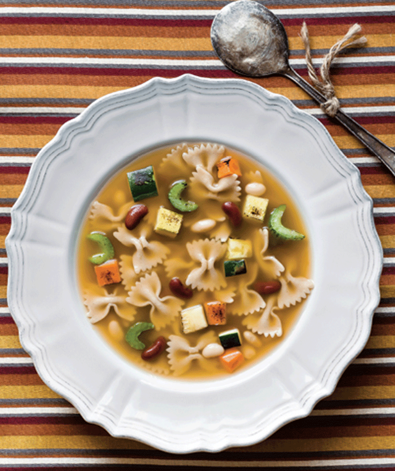 Vegetable minestrone recipe