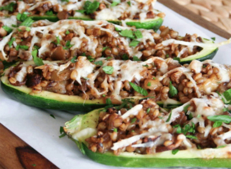 Zucchini boats recipe