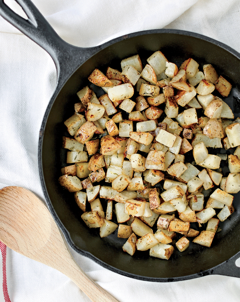 Breakfast potatoes recipe