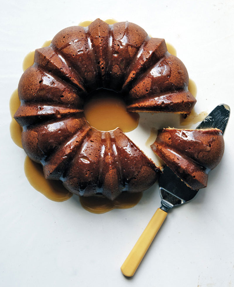 Brown sugar bundt cake with butterscotch glaze recipe