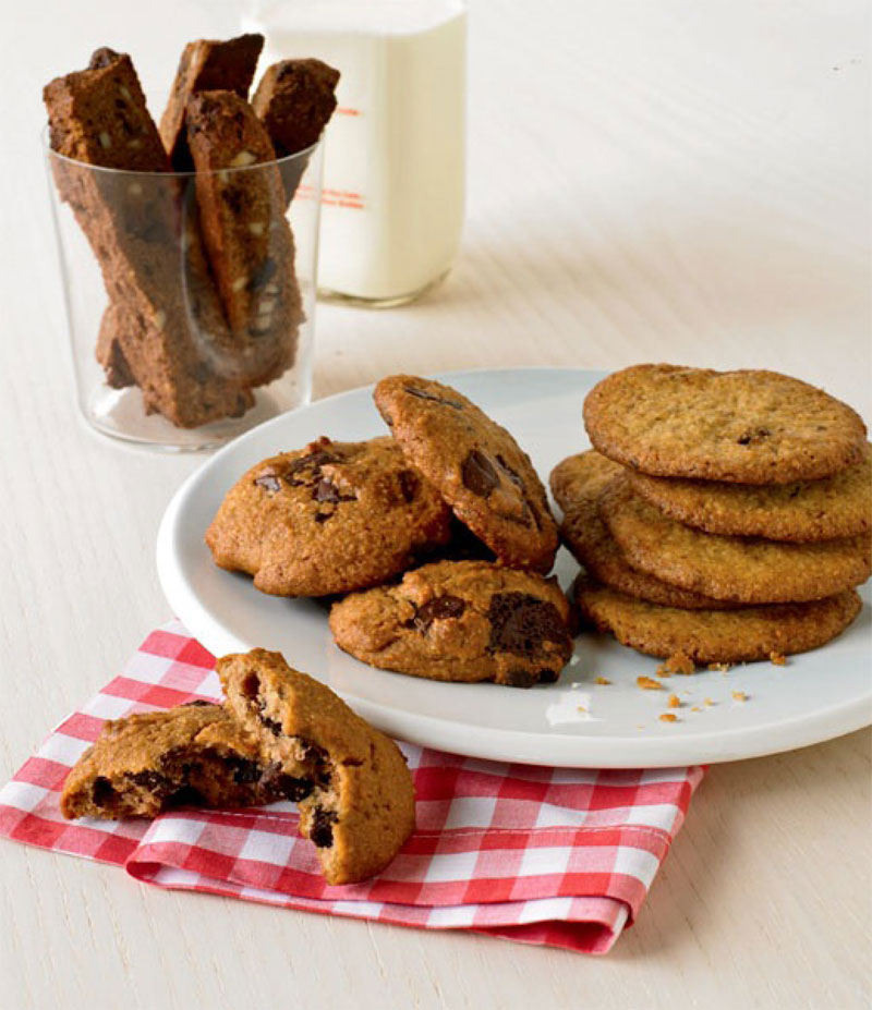 Chocolate almond biscotti recipe