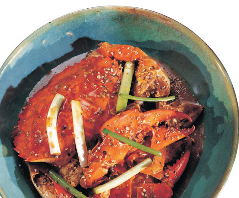 Crabs with tamarind and rice wine recipe
