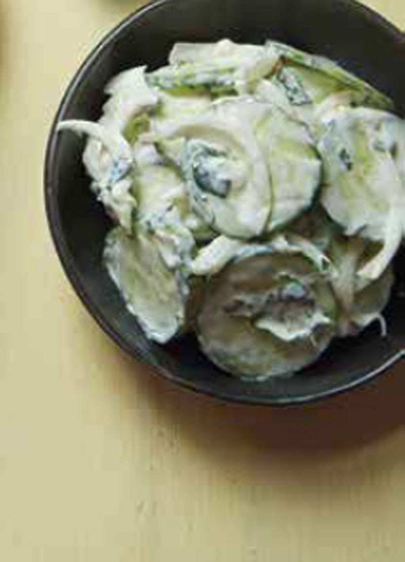 Cucumber salad recipe