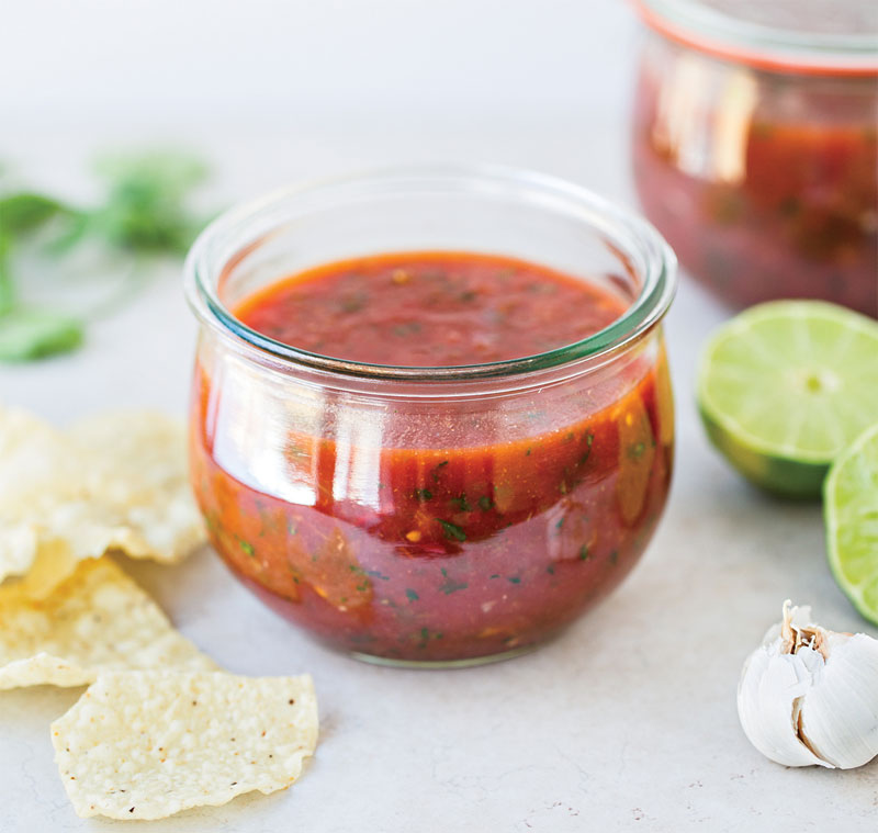 Favorite homemade salsa recipe