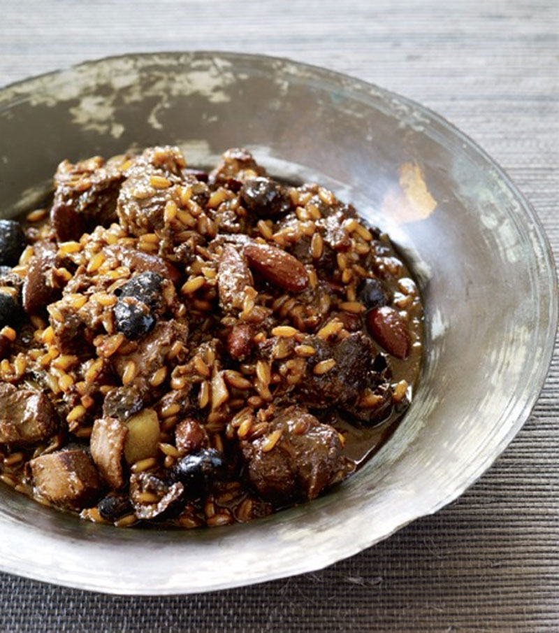 Lamb and triticale tagine recipe