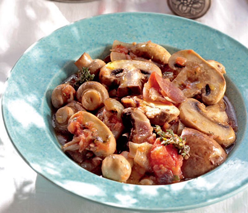 Mushroom stew recipe