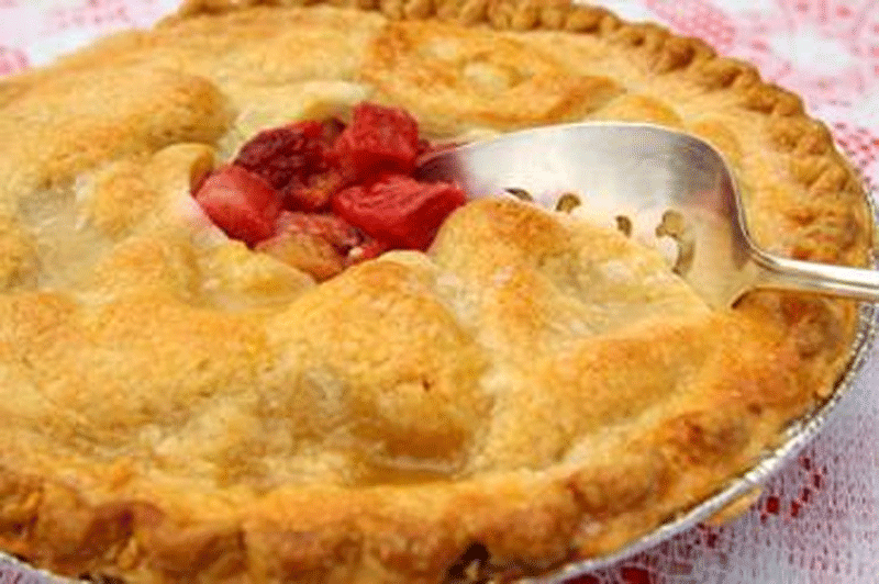 Rhubarb pie recipe