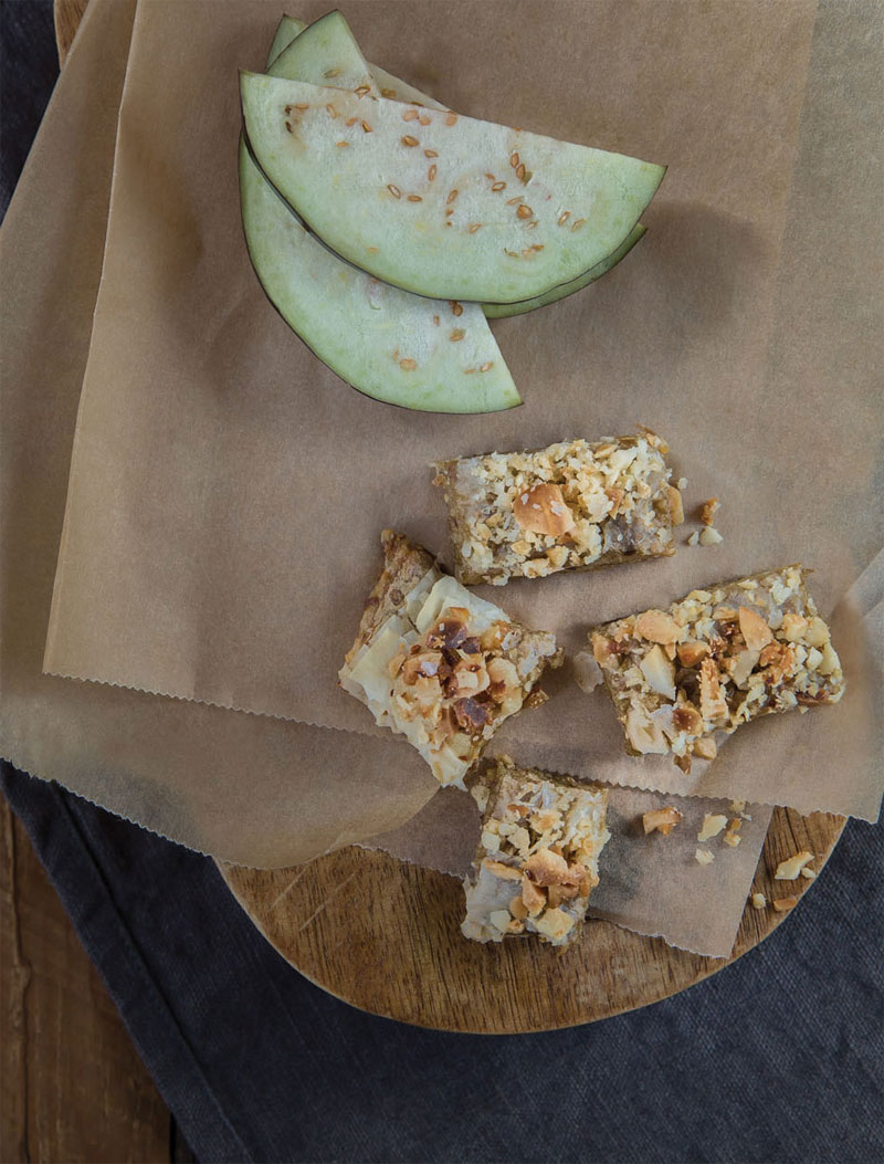 Savory roasted eggplant and garlic baklava recipe