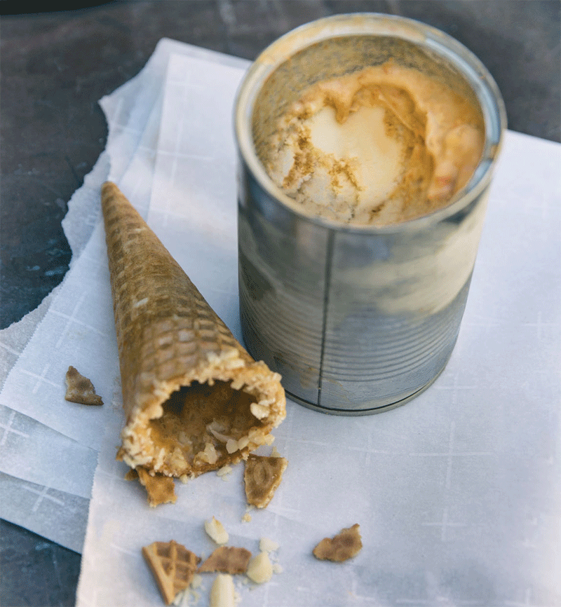 Sweet potato macadamia nut ice cream recipe